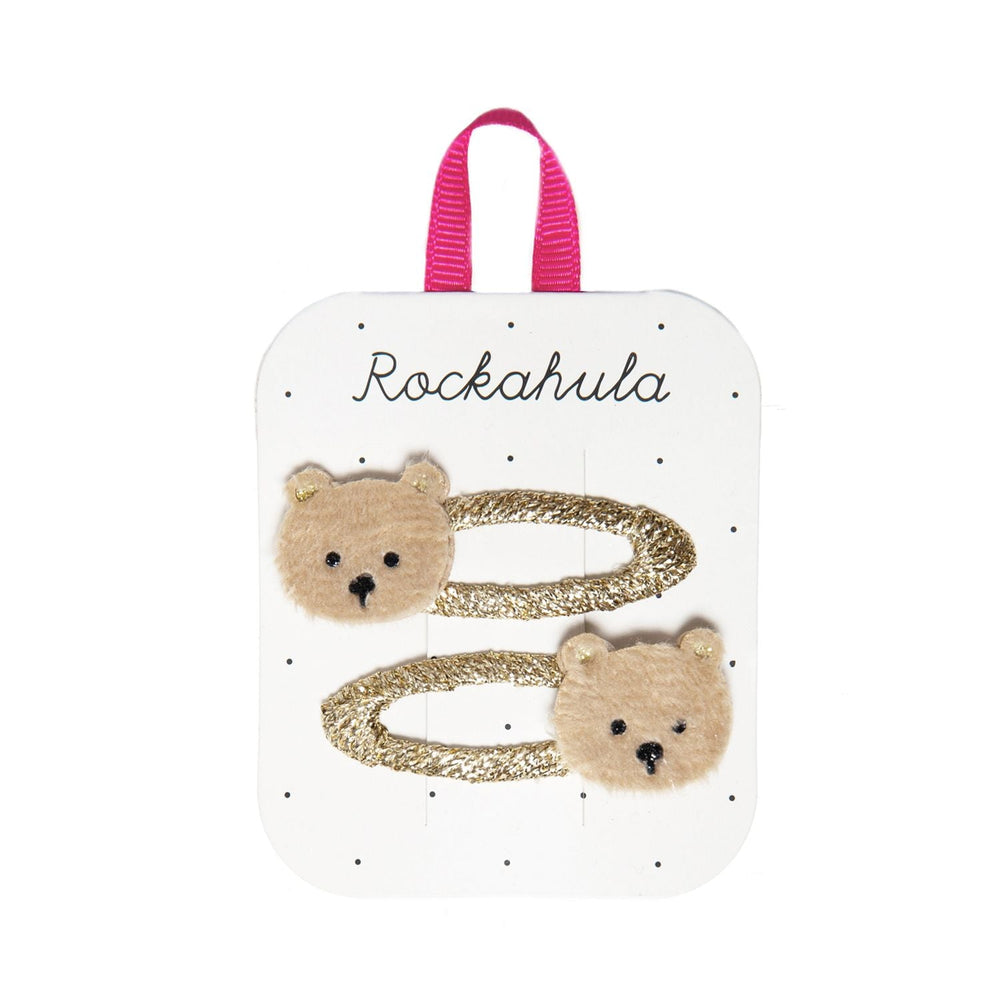 Rockahula - Teddy Bear Clips - Little Bigheads