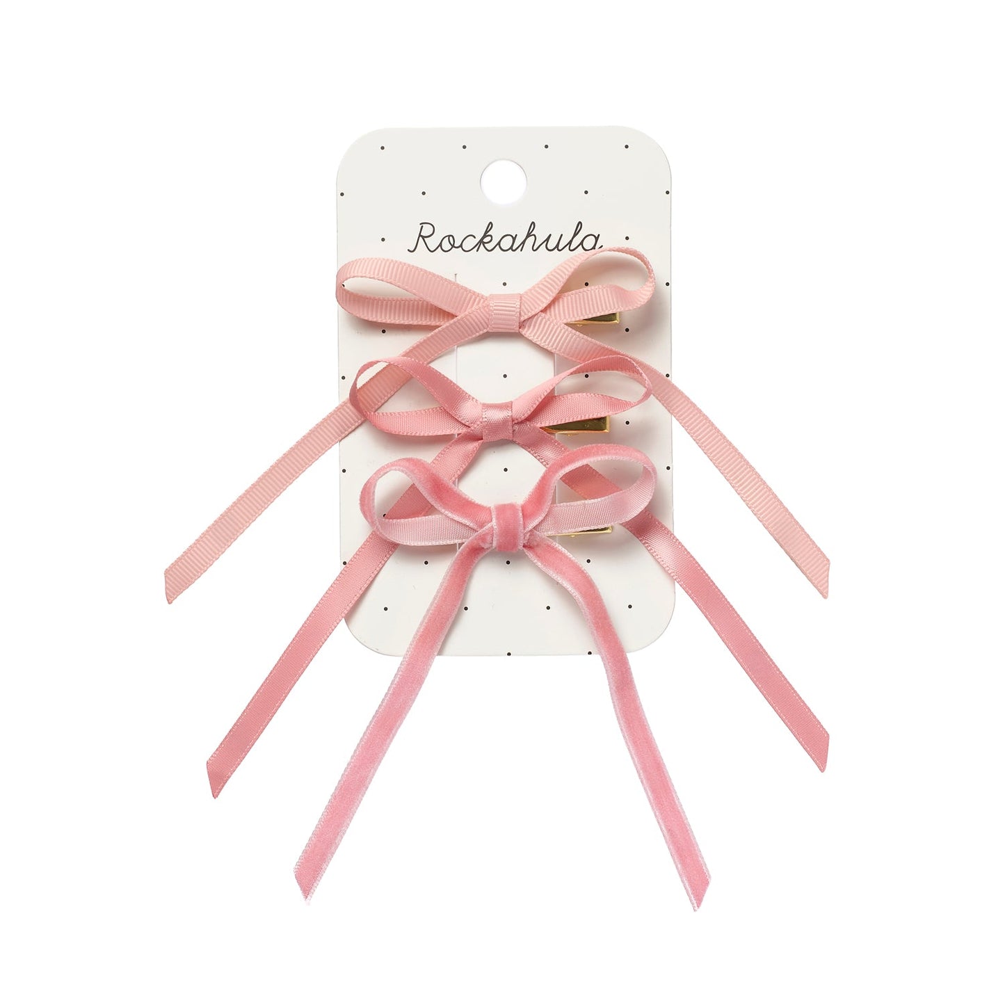 Rockahula Very Cutesy Long Bow Clips	