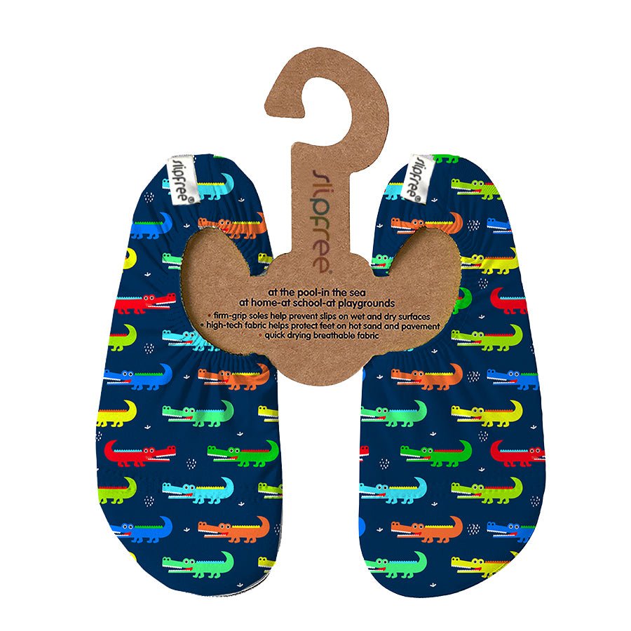 Slipfree® non‑slip swim and beach shoes with UPF50+ and flexible sole
Amazon - Multicolour crocodile print - Little Bigheads