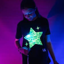 Glow in the Dark Interactive T Shirt - Star - Little Bigheads