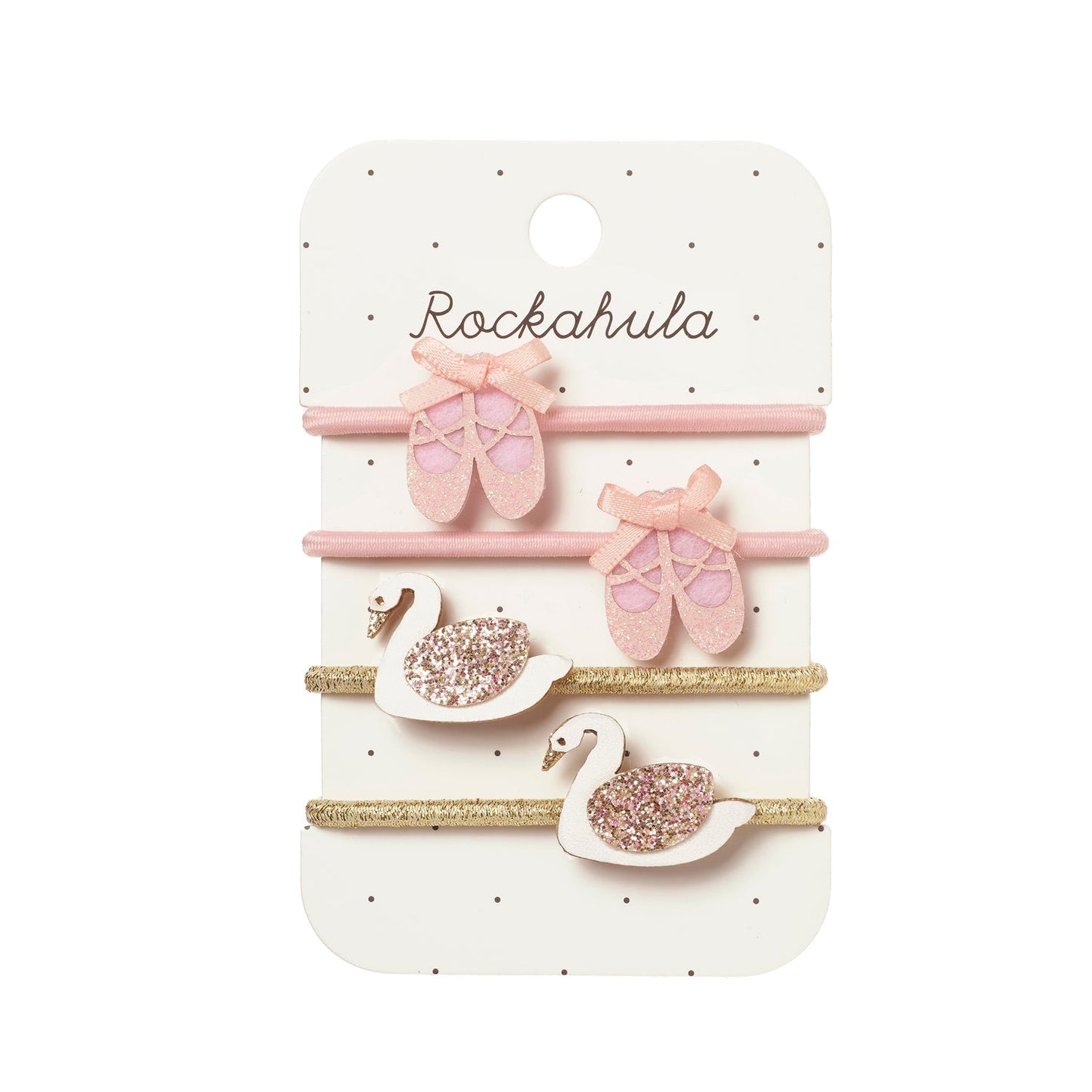 Hair bobbles ballet swans