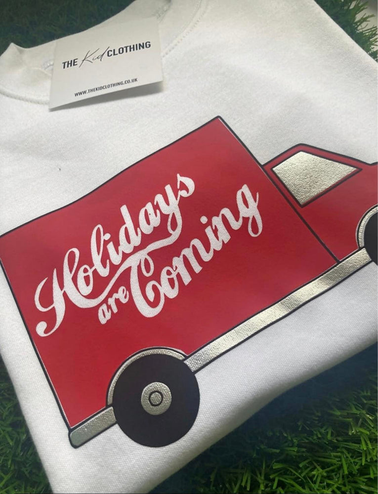 The Kid Clothing - Holidays Are Coming long sleeved T-Shirt - Little Bigheads