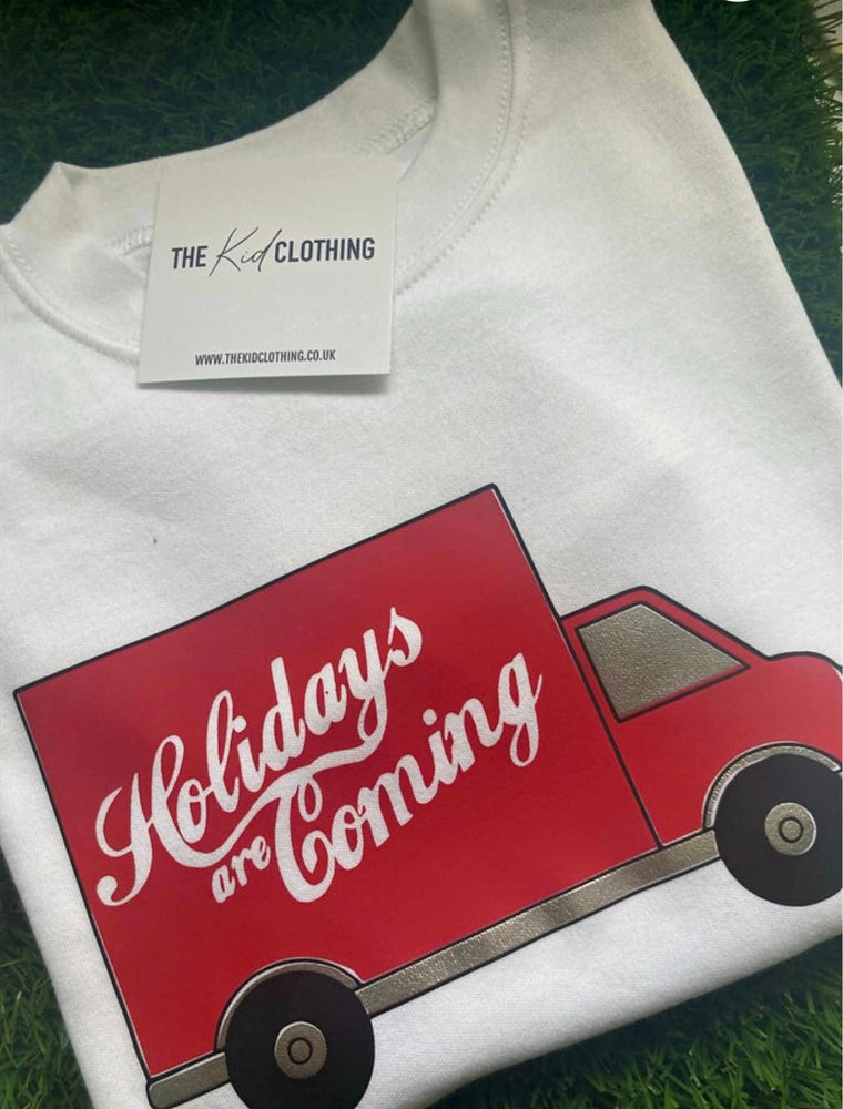 The Kid Clothing - Holidays Are Coming long sleeved T-Shirt - Little Bigheads