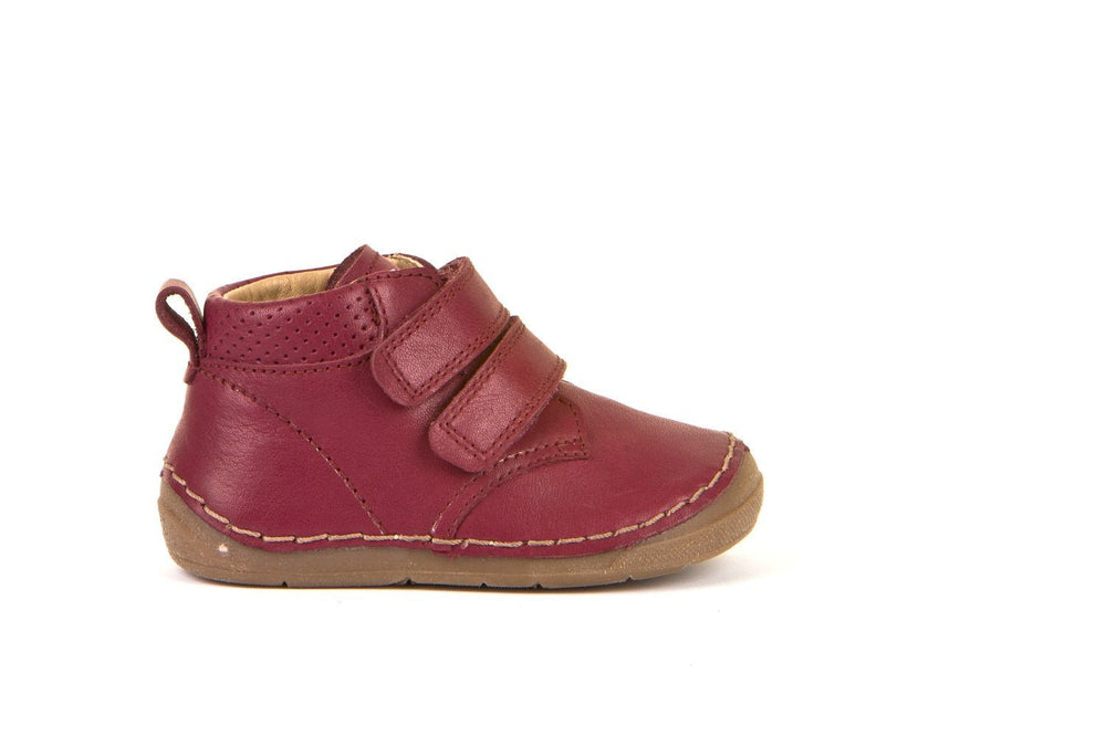 Froddo Paix Velcro boot - Bordeaux - Little Bigheads