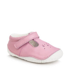 Start-rite stockist - Start-rite Tumble pale pink leather first shoes - Little Bigheads