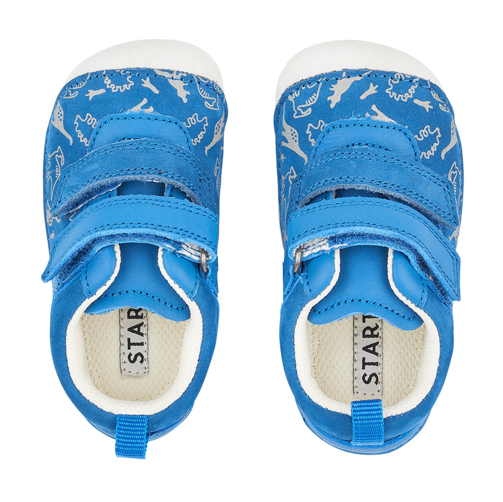 Start-rite stockist - Start-rite Roar bright blue nubuck first shoes - Little Bigheads