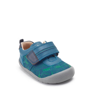 Start - Rite Footprint Teal/nubuck leather - Little Bigheads