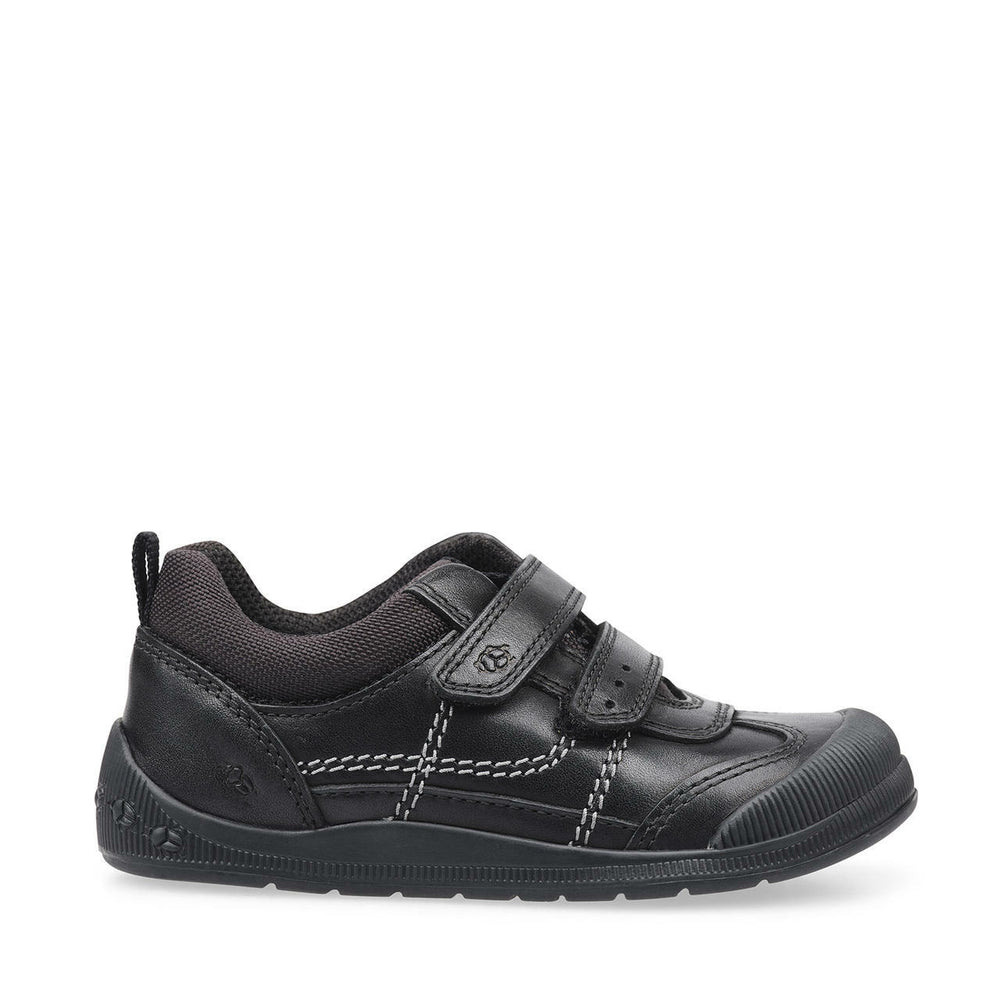 
                  
                    Start-rite stockist - Start-rite Tickle black leather two strap boys school shoe - Little Bigheads
                  
                