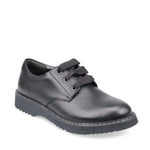 Start-rite stockist - Start-rite Impact black leather lace up girls angry angels school shoes - Little Bigheads