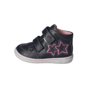 
            
                Load image into Gallery viewer, Ricosta stockist - Ricosta Sini nautic navy/pink with star detail ankle boot - Little Bigheads
            
        