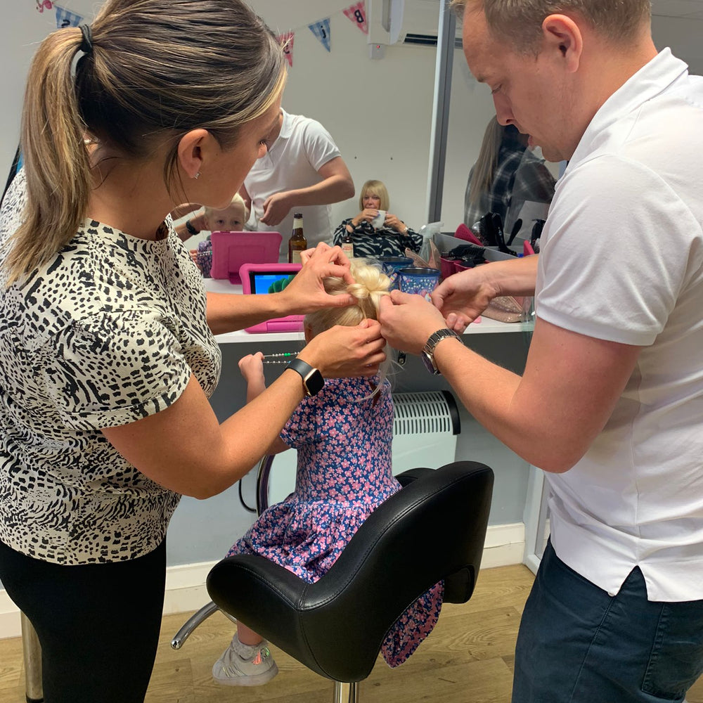 
                  
                    Daddy & Daughter Hair Class - Little Bigheads
                  
                