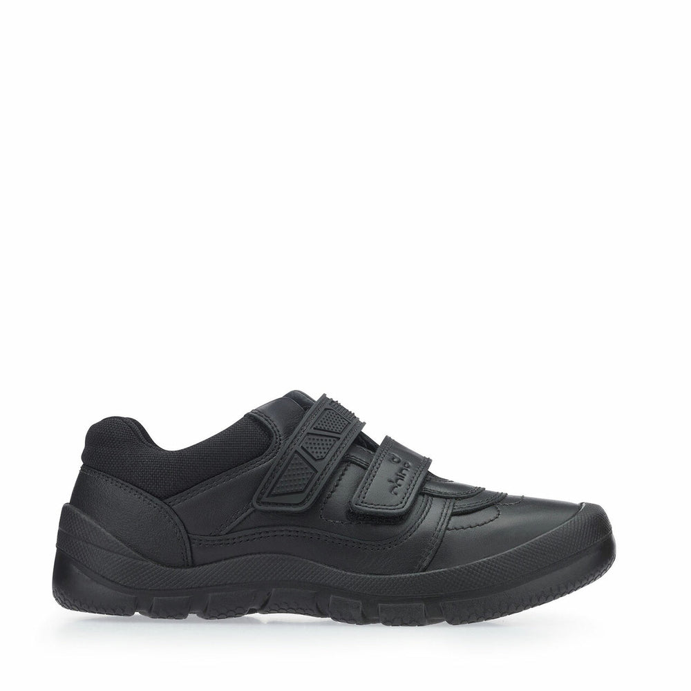 
                  
                    Start-rite stockist - Start-rite Rhino warrior two strap black leather boys school shoes -Little Bigheads
                  
                