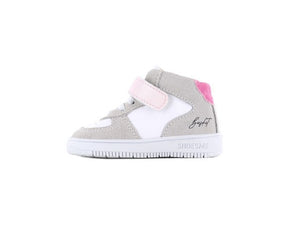 
            
                Load image into Gallery viewer, Shoesme Baby Sneaker - Pink/Grey
            
        