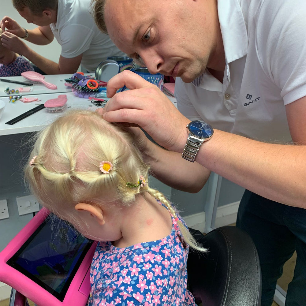
                  
                    Daddy & Daughter Hair Class - Little Bigheads
                  
                