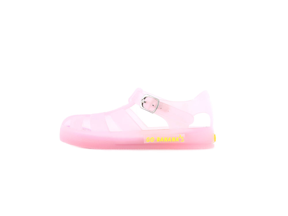 Go Bananas Jelly Sandals - Pink Lobster