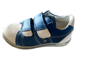 
            
                Load image into Gallery viewer, Ricosta stockist - Ricosta Nippy blue/white shoe - Little Bigheads
            
        
