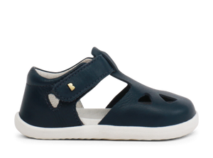 
            
                Load image into Gallery viewer, Bobux stockist - Bobux Zap closed toe sandal in navy
            
        