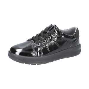 
            
                Load image into Gallery viewer, Ricosta stockist - Ricosta Ray Black Patent Leather School Shoe - Little Bigheads
            
        