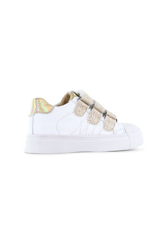 Shoesme Sneakers - White/Gold