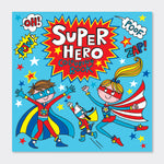 Rachel Ellen super hero colouring book