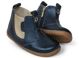 
            
                Load image into Gallery viewer, Bobux Stockist - Bobux jodphur boot in navy shimmer 
            
        