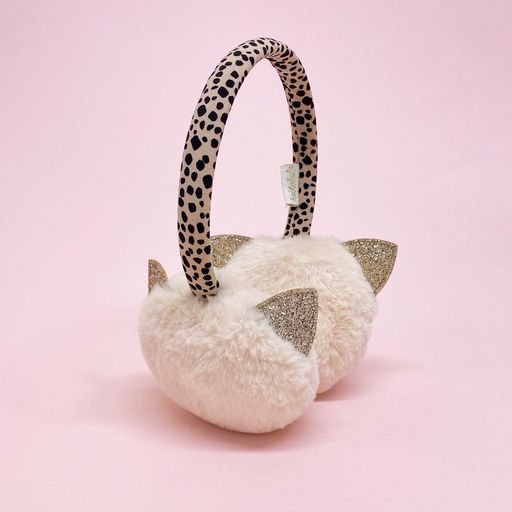 Rockahula - Cleo Cat Leopard Earmuffs - Children's Accessories - Rockahula -  - Little Bigheads