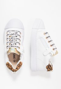 Shoesme White Leopard Trainer