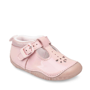 Start-rite stockist - Start-rite Baby Bubble pink patent first shoes - Little Bigheads